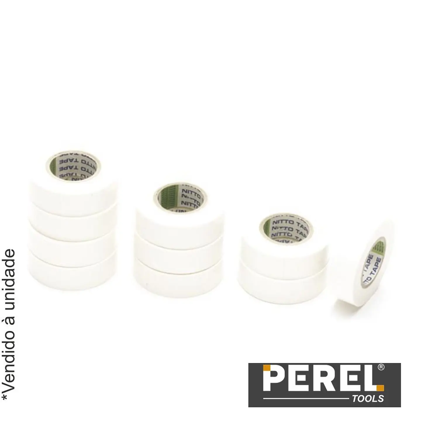 Fita Isoladora  Branca - 19 mm X 10 M PEREL 1