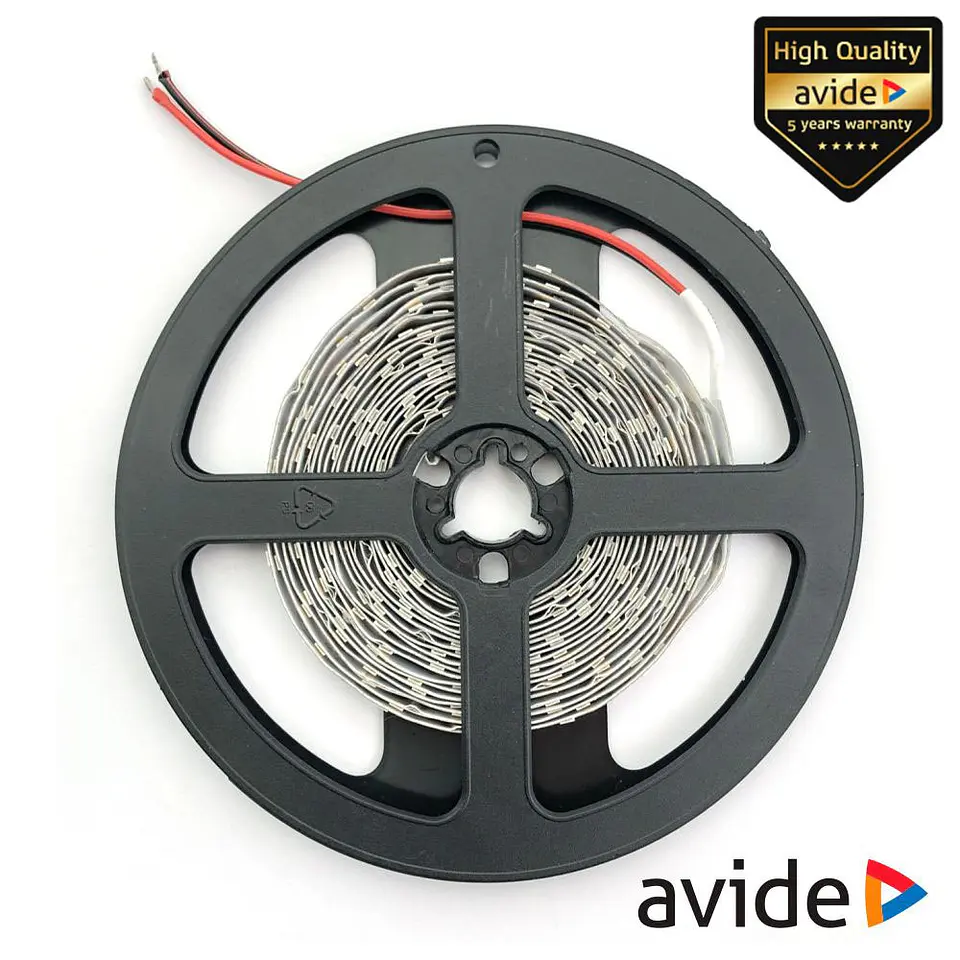 Fita 300 LEDS 2835 4000K 12V 12W/m 5m IP20 ZIGZAG AVIDE 1