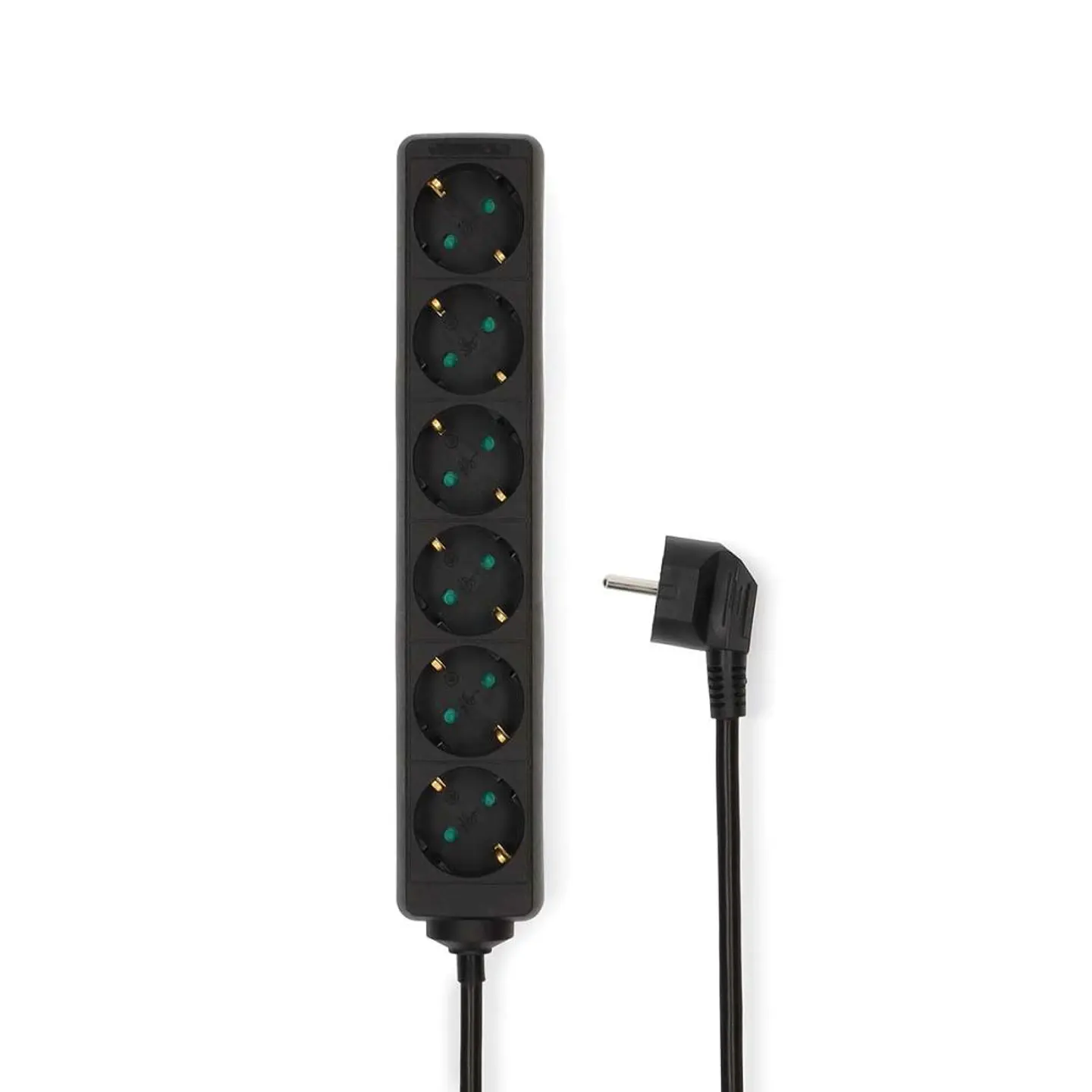 Tomada Elétrica c/ 6 Saídas Interruptor Proteção 1.5m NEDIS 1