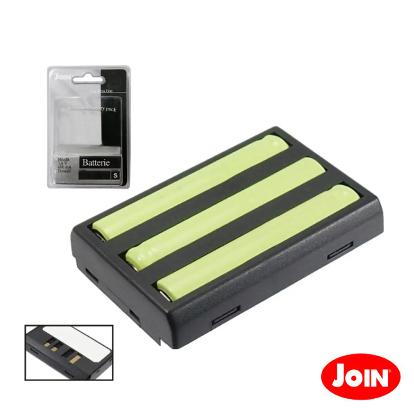 BATERIA NI-MH 3.6V 600MA BLISTER JOIN 1