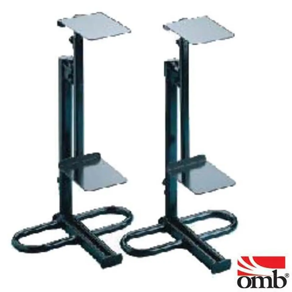 SUPORTE P/ COLUNAS PHOTON PRETO 30KG OMB 1