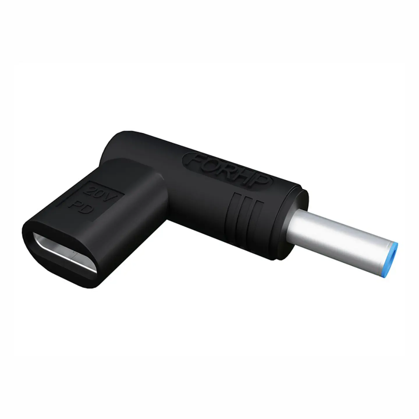 Ficha Adaptadora USB-C Fêmea / Ficha DC 3.0x4.5mm Macho 1