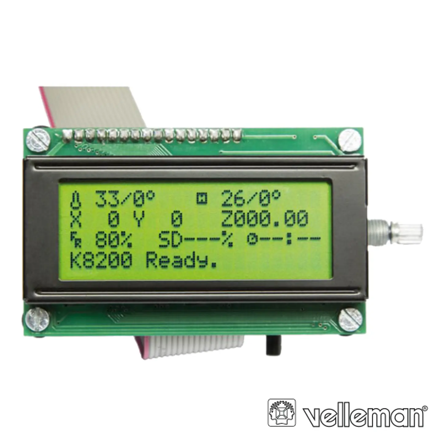 CONTROLADOR AUTÓNOMO P/ IMPRESSORA 3D K8200 VELLEMAN 1
