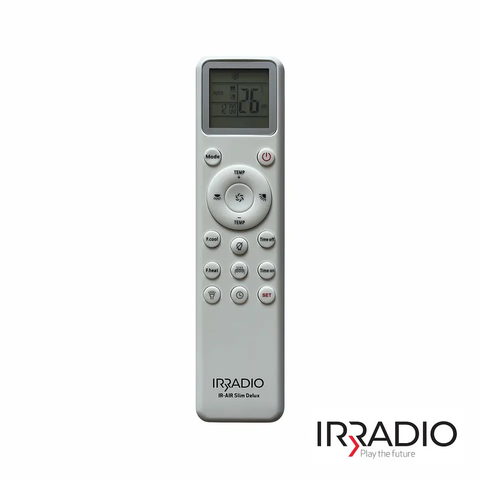 Comando Para Ar Condicionado Slim Deluxe Universal IRRADIO 1