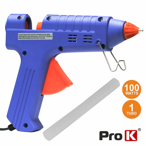 PISTOLA DE COLA QUENTE 100W PROK