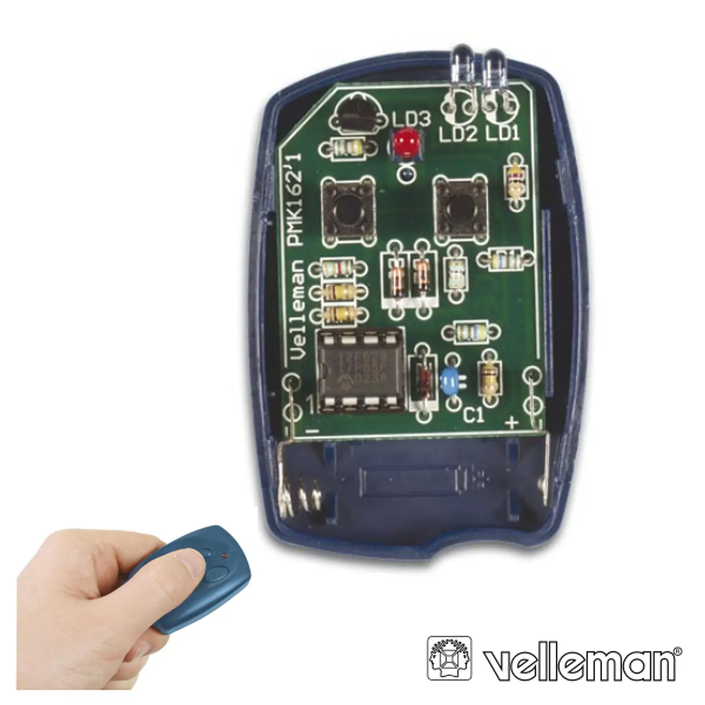 KIT COMANDO DE 2 CANAIS IR VELLEMAN 1