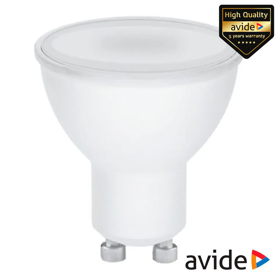 Lâmpada LED GU10 Dimável Spot 7W 230V 3000K 520lm AVIDE 1