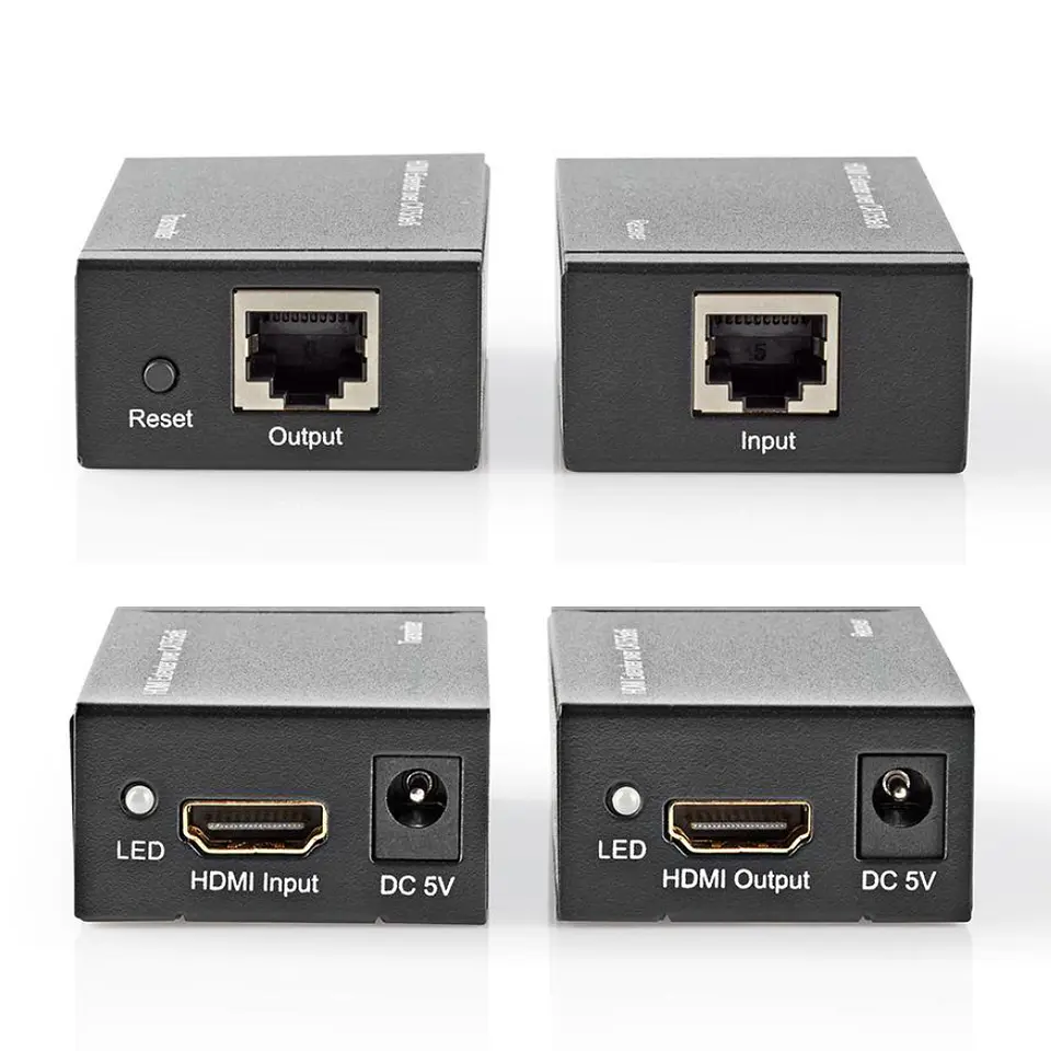 Extensor de Sinal HDMI Via RJ45 CAT5e/6 1