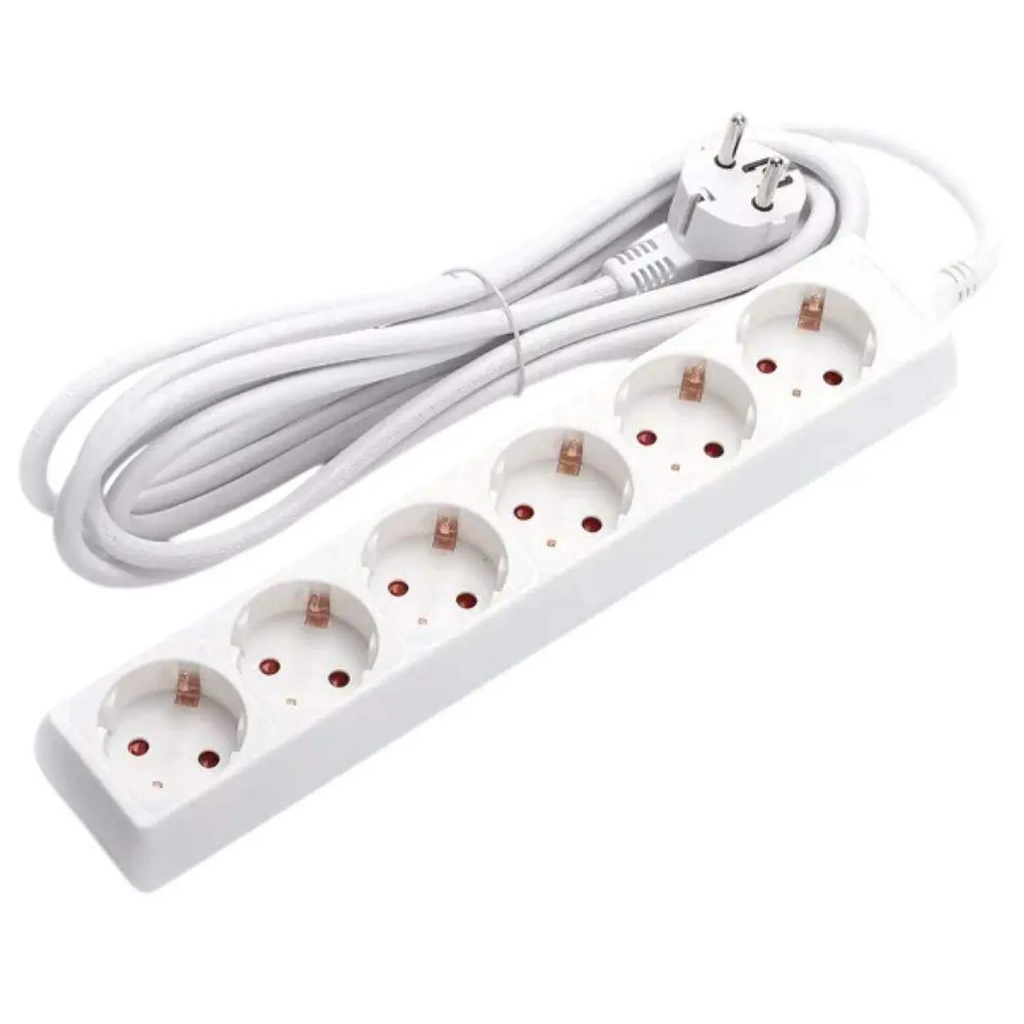 Extensão Elétrica 6x Schuko 3G1,5mm² 1.5m 1