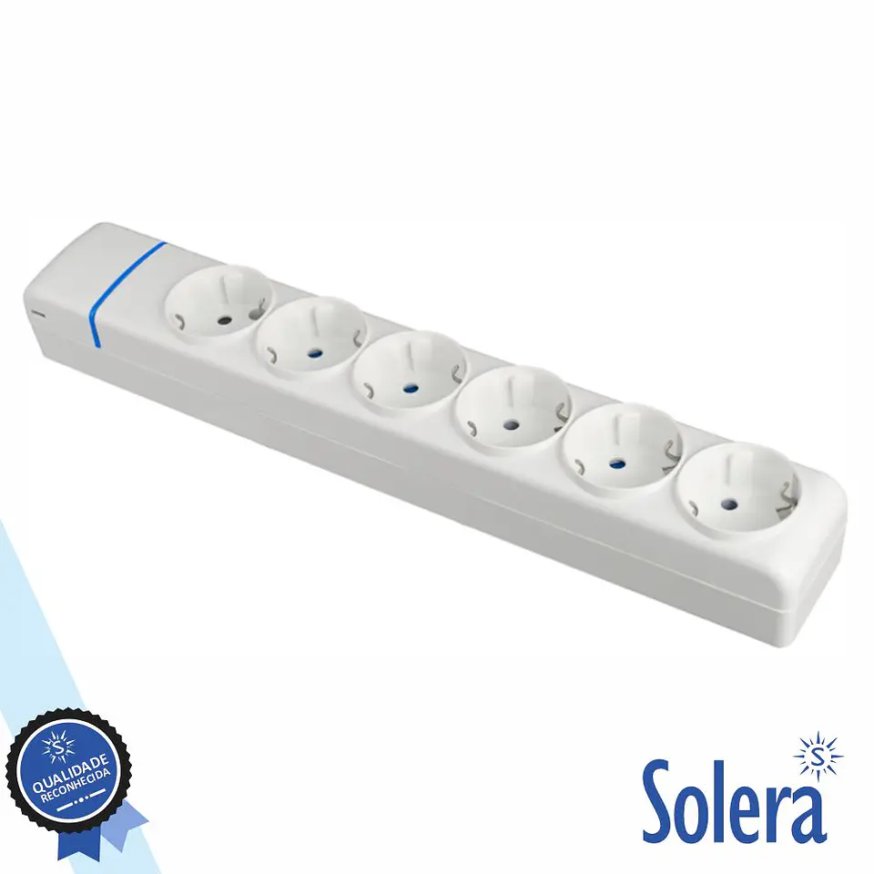 Extensão Elétrica 6x Schuko SOLERA 1