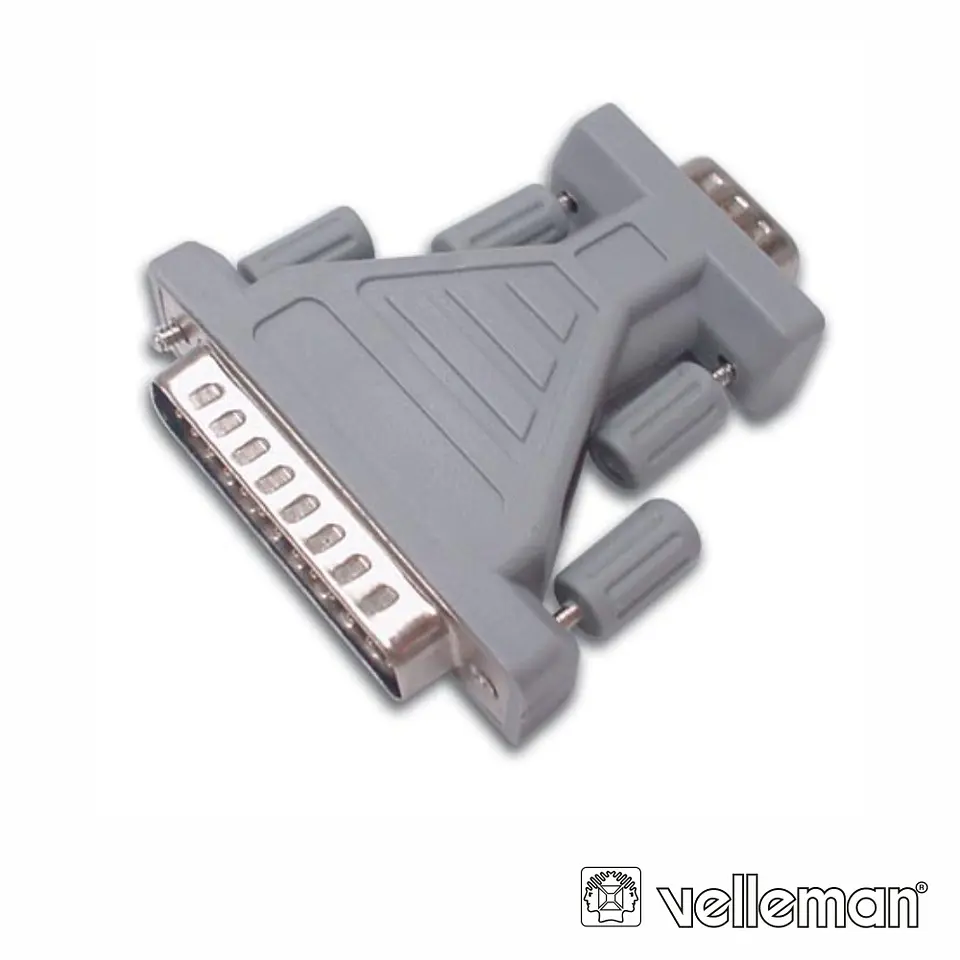 FICHA ADAPTADORA D-SUB 9P FÊMEA / D-SUB 25P MACHO 1