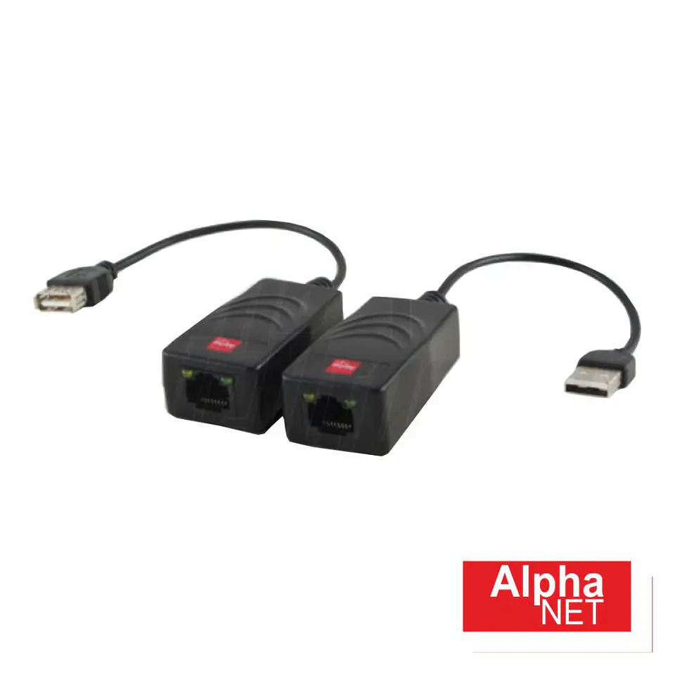 CABO ADAPTADOR EXTENSÃO USB / RJ45 50M ALPHANET 1