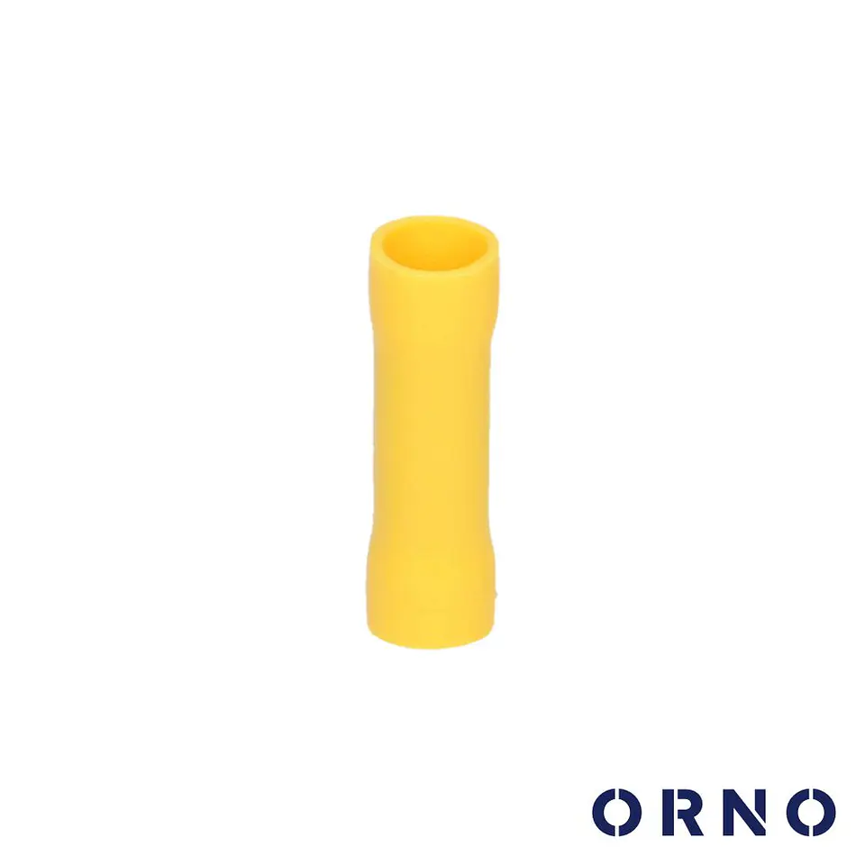 Terminal Redondo Isolado 6mm² 10x Amarelo ORNO 1