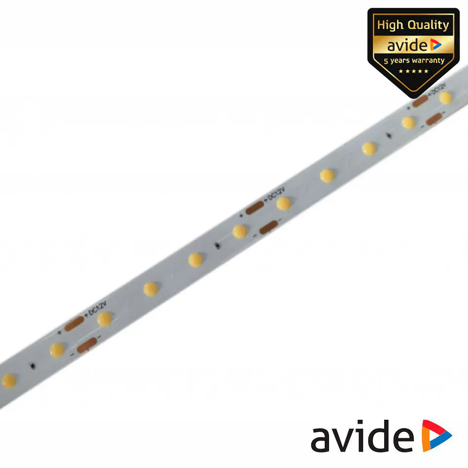 Fita 400 LEDS D-COB 4000K 12V 8W/m 5m IP44 AVIDE 1