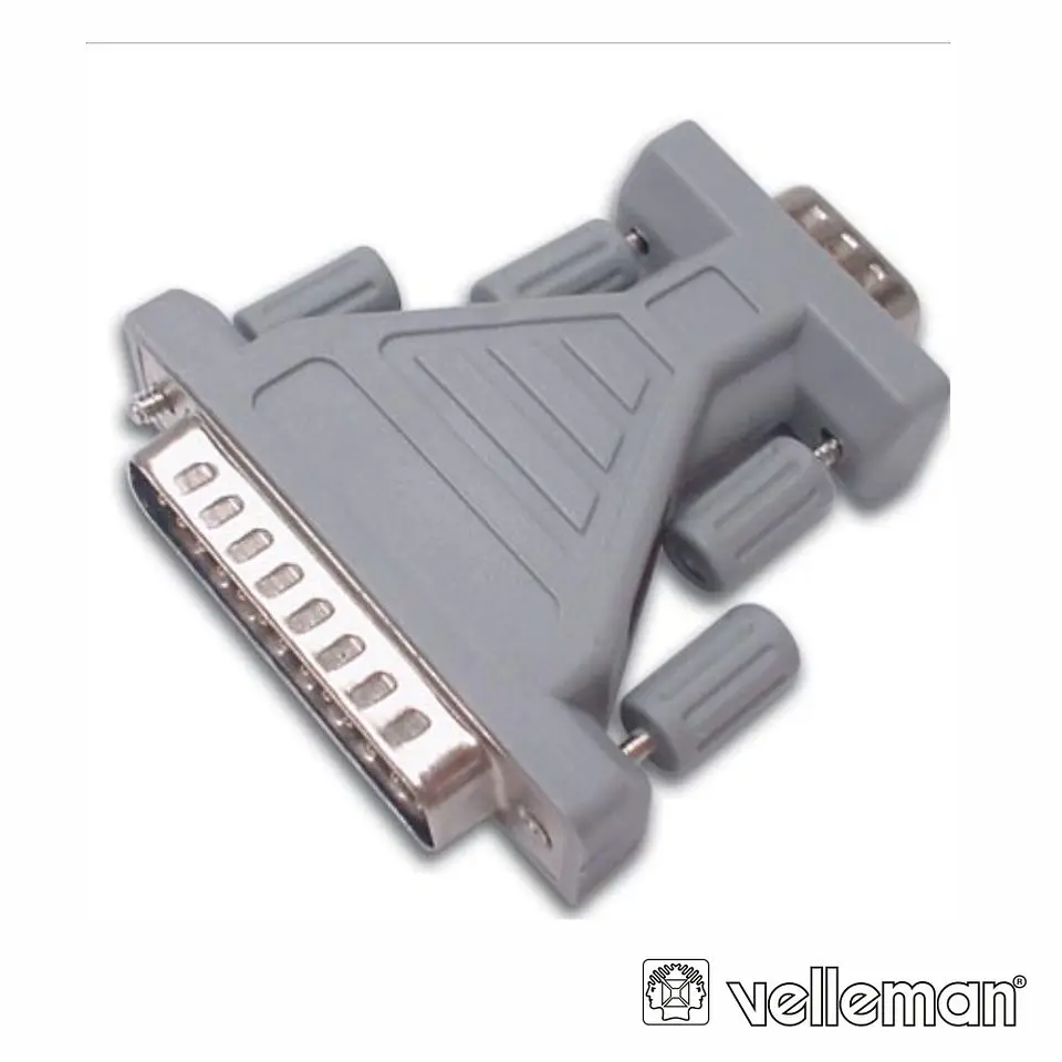 FICHA ADAPTADORA D-SUB 9P MACHO / D-SUB 25P MACHO 1