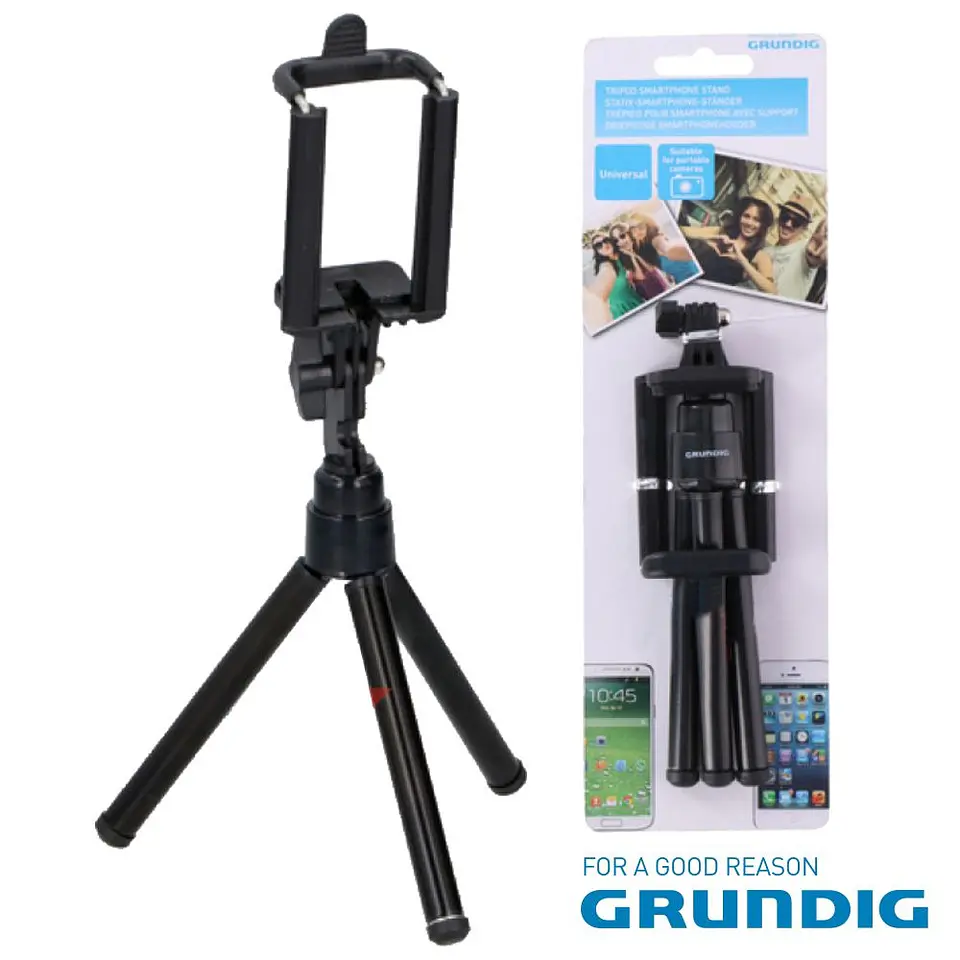 TRIPÉ UNIVERSAL P/ SMARTPHONE GRUNDIG 1