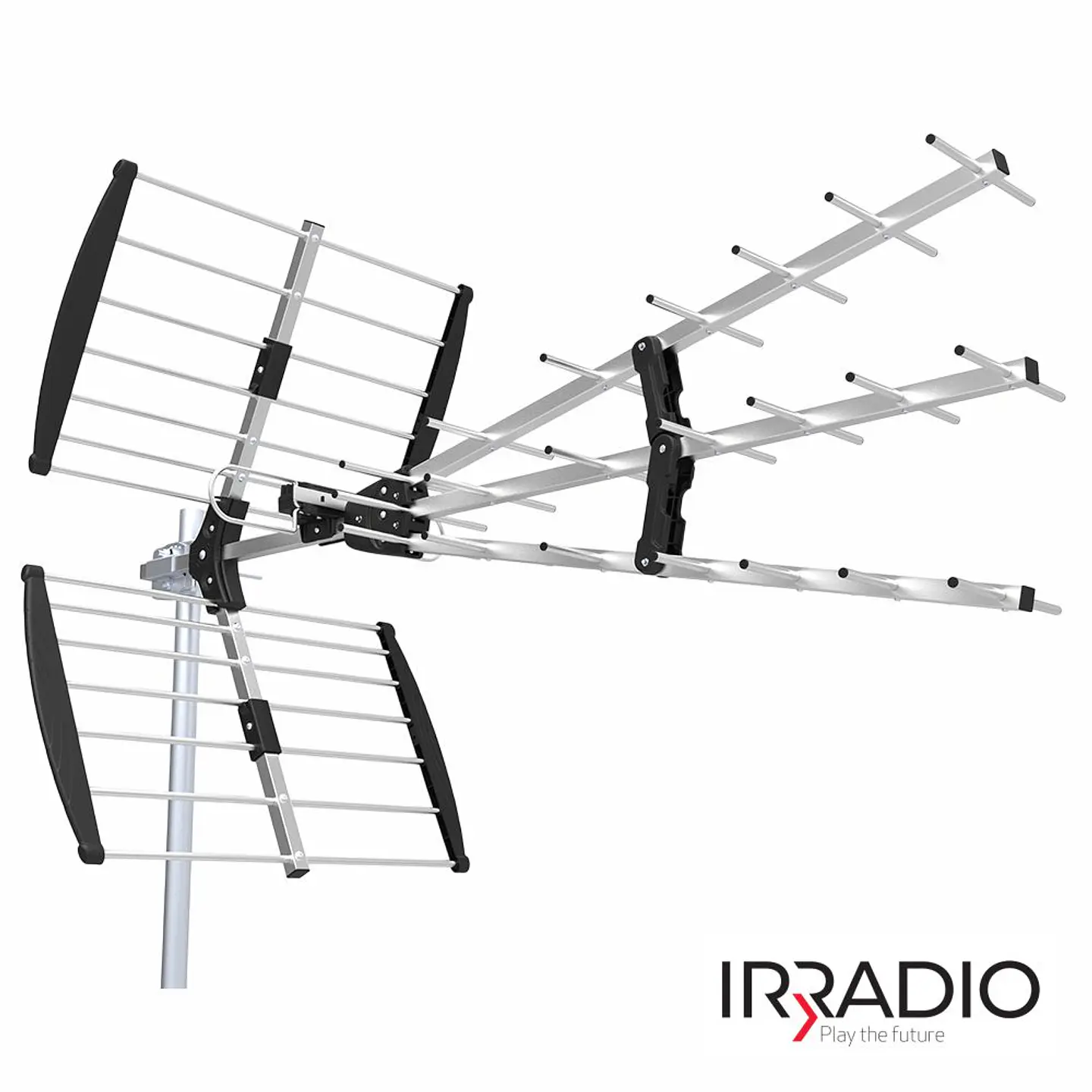 Antena Tdt Exterior UHF 23 Elementos 17db Filtro Lte 5G 1