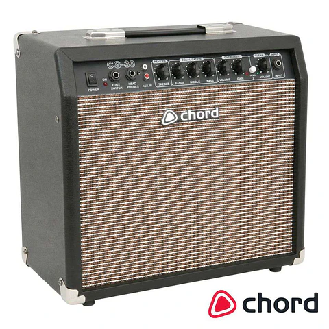 Amplificador Guitarra Elétrica 10" 30W CHORD