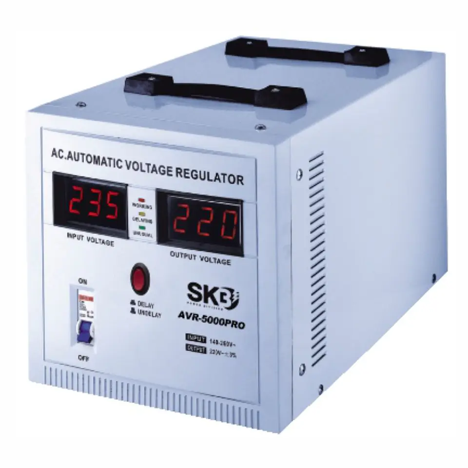 Estabilizador Automático Tensão Servomotor 5000VA 1