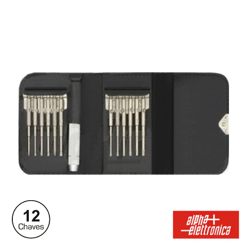 CONJUNTO DE 12 CHAVES MINI