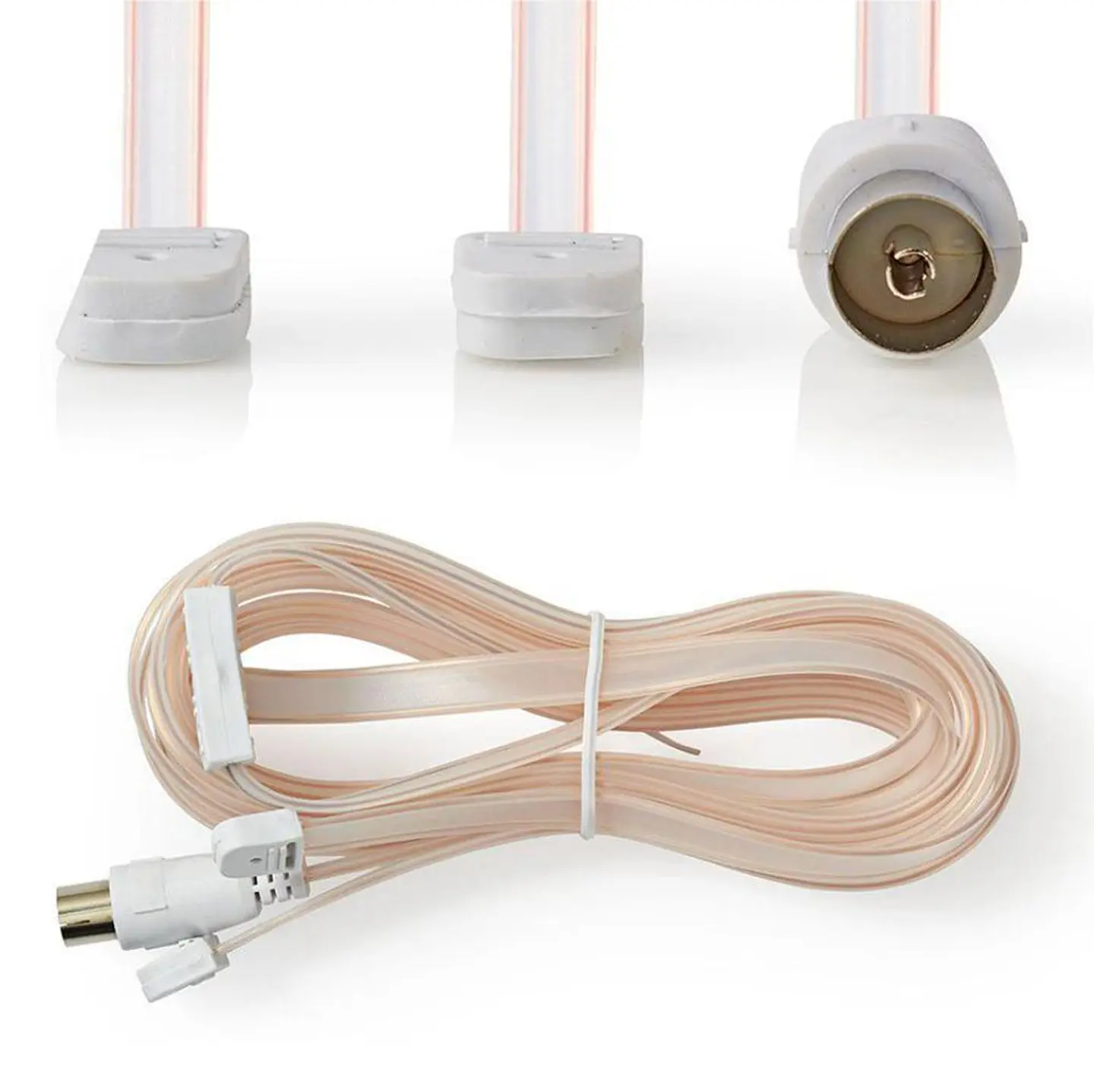 Antena FM Ficha Coaxial 1.8m 1