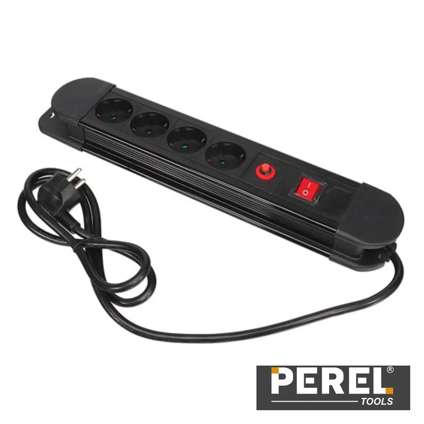 Tomada Elétrica C/ 4 Saídas Interruptor Proteção 1.5m PEREL 1