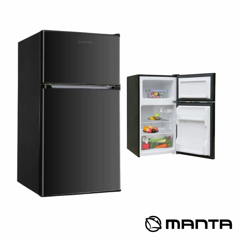 Frigorífico C/ Compressor 88L Preto MANTA 1