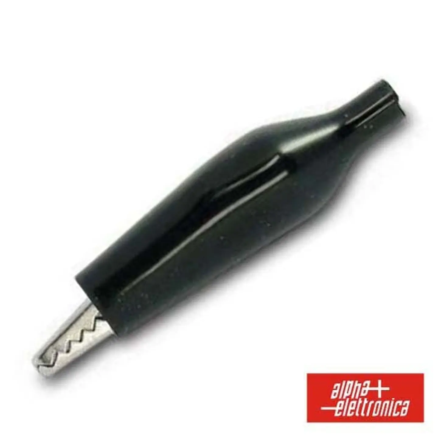 PINÇA CROCODILO 58MM ISOLADA PRETA 1