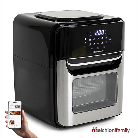 Fritadeira S/ Óleo Digital Inteligente WiFi 1700W 12L