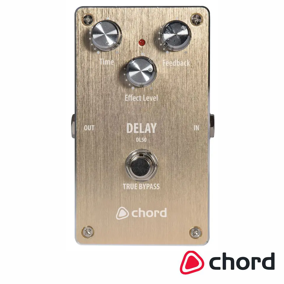 Pedal Delay P/ Guitarra E Baixo CHORD 1