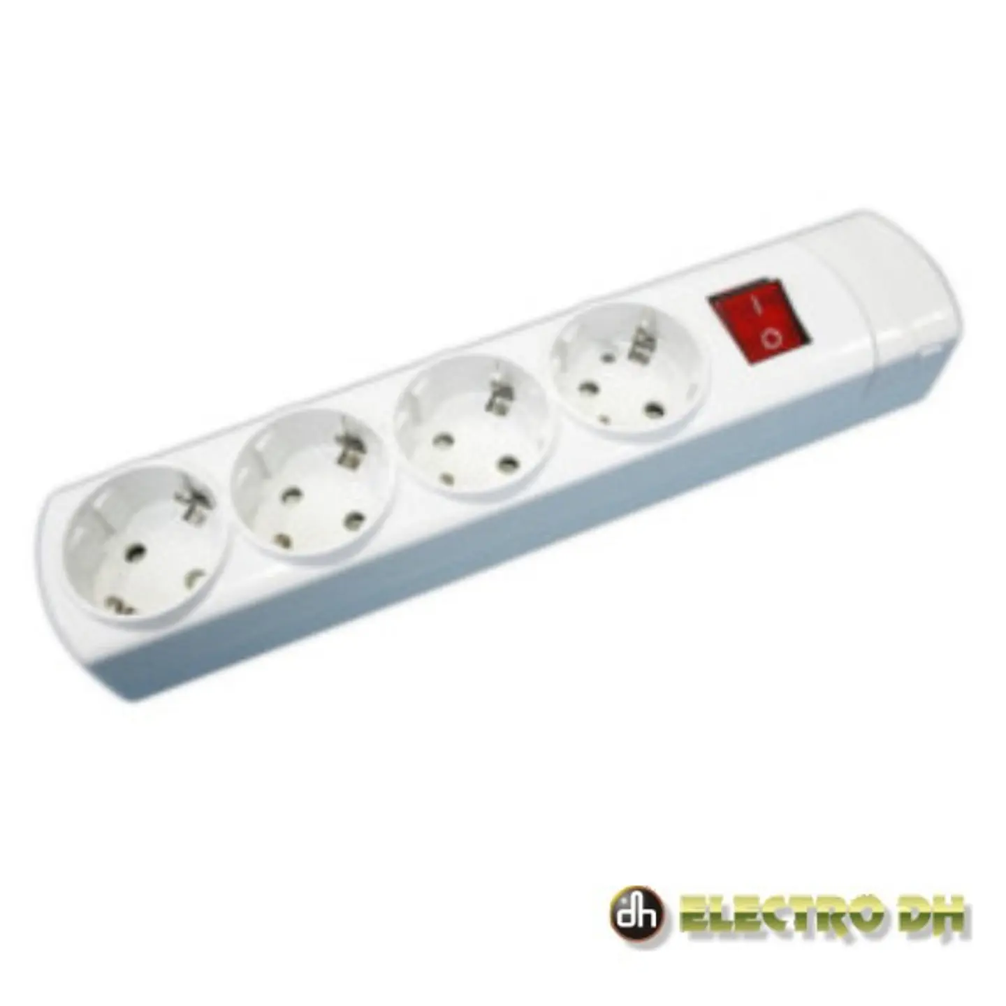 TOMADA ELÉTRICA C/ 4 SAÍDAS SCHUKO C/INTERRUPTOR EDH 1