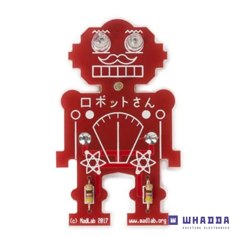 Kit Eletrónica Mr. Robot Madlab WHADDA 1