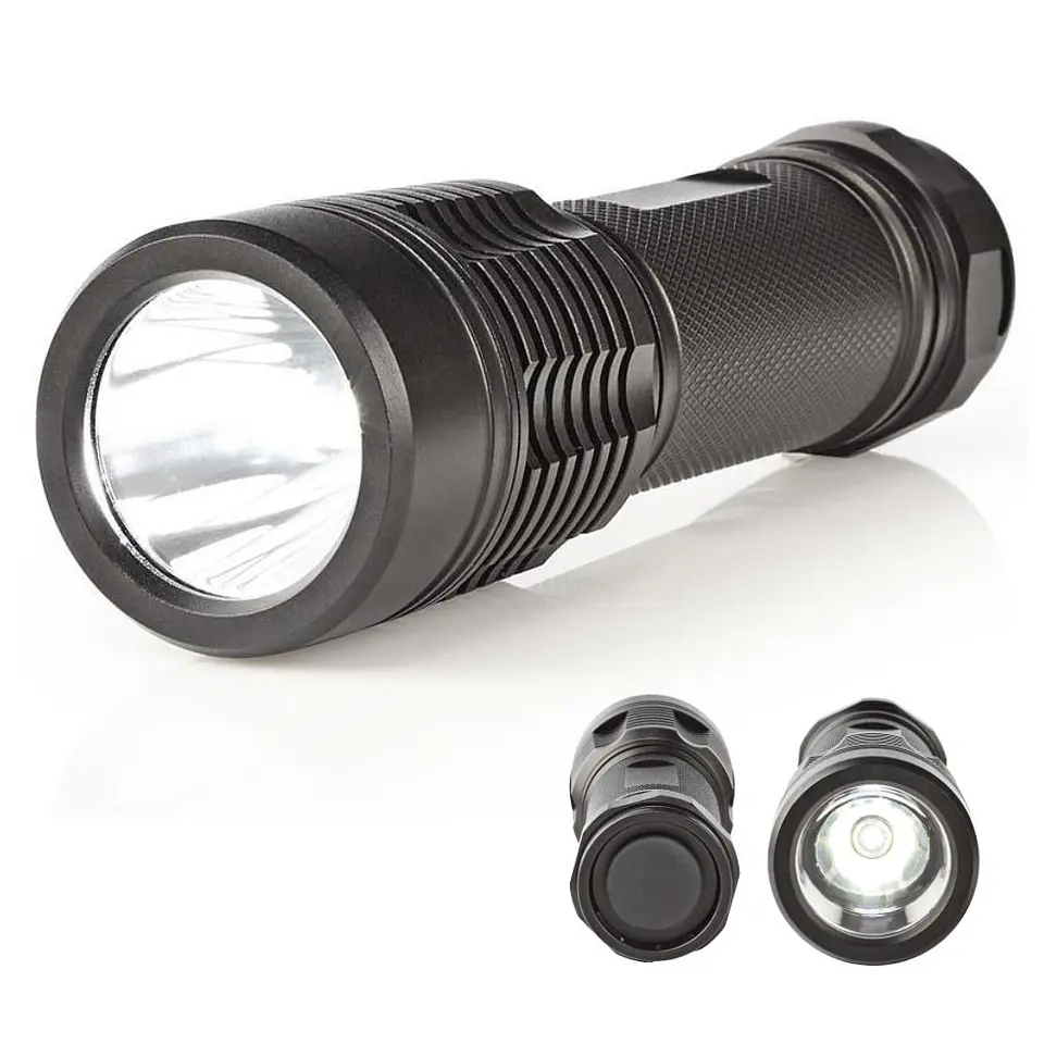 Lanterna LED 5W 280lm IPX7 Preto NEDIS 1