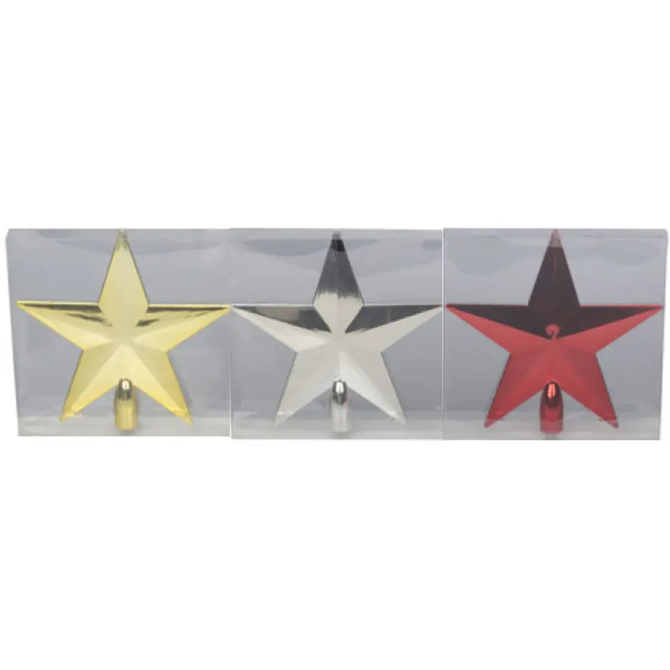 Estrela Decorativa P/ Árvore De Natal 20cm Cor Sortida 1