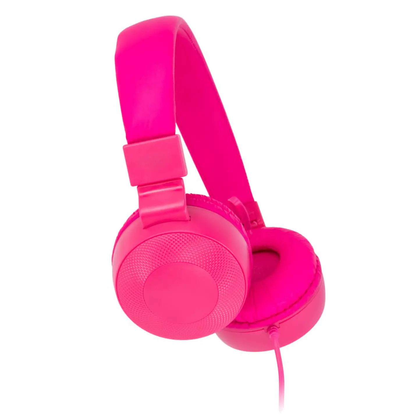 Auscultadores Stereo C/ Fios C/ Micro Rosa 1