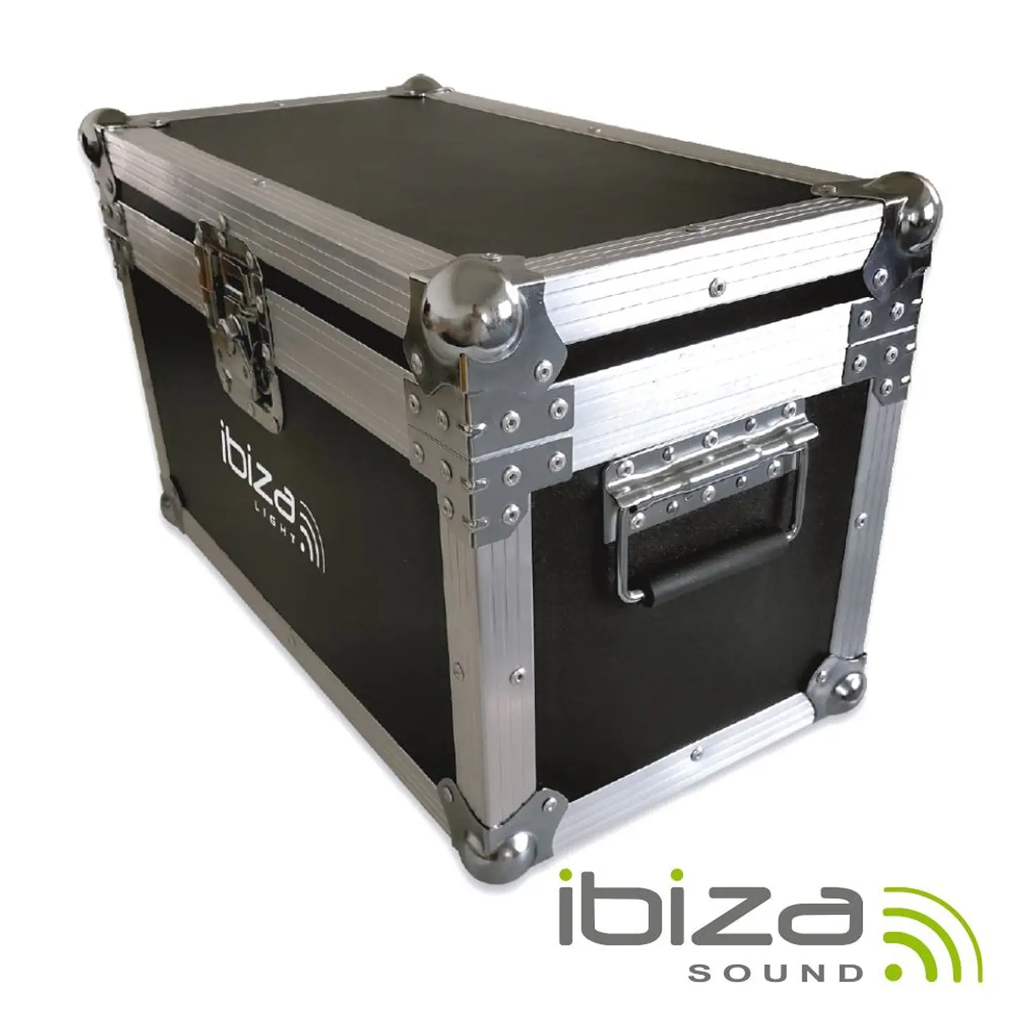 Mala Transporte DJ 2 Moving Heads Alumínio Reforçada IBIZA 1