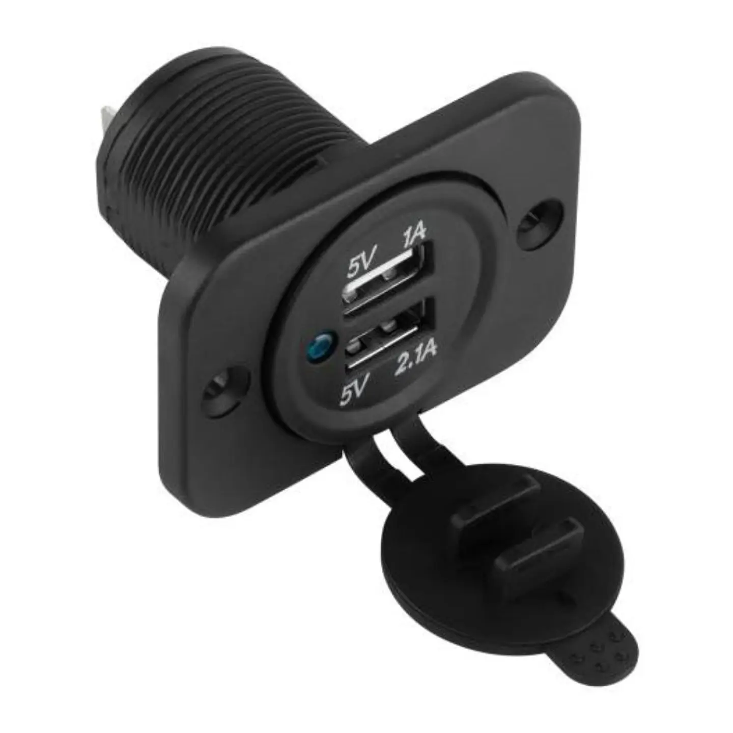 Tomada USB Dupla De Embutir 1