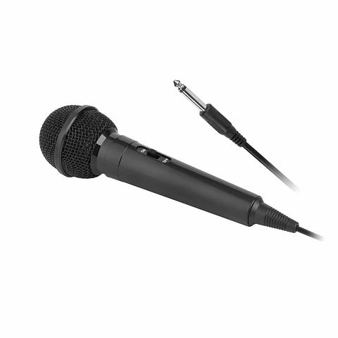 Microfone Voz Dinâmico Unidirecional Preto