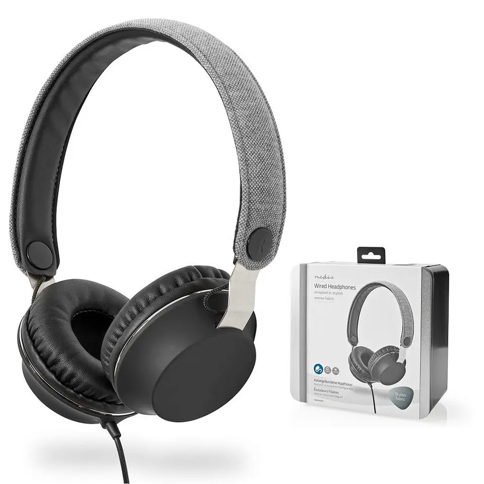 Auscultadores C/ Fios Stereo NEDIS 1