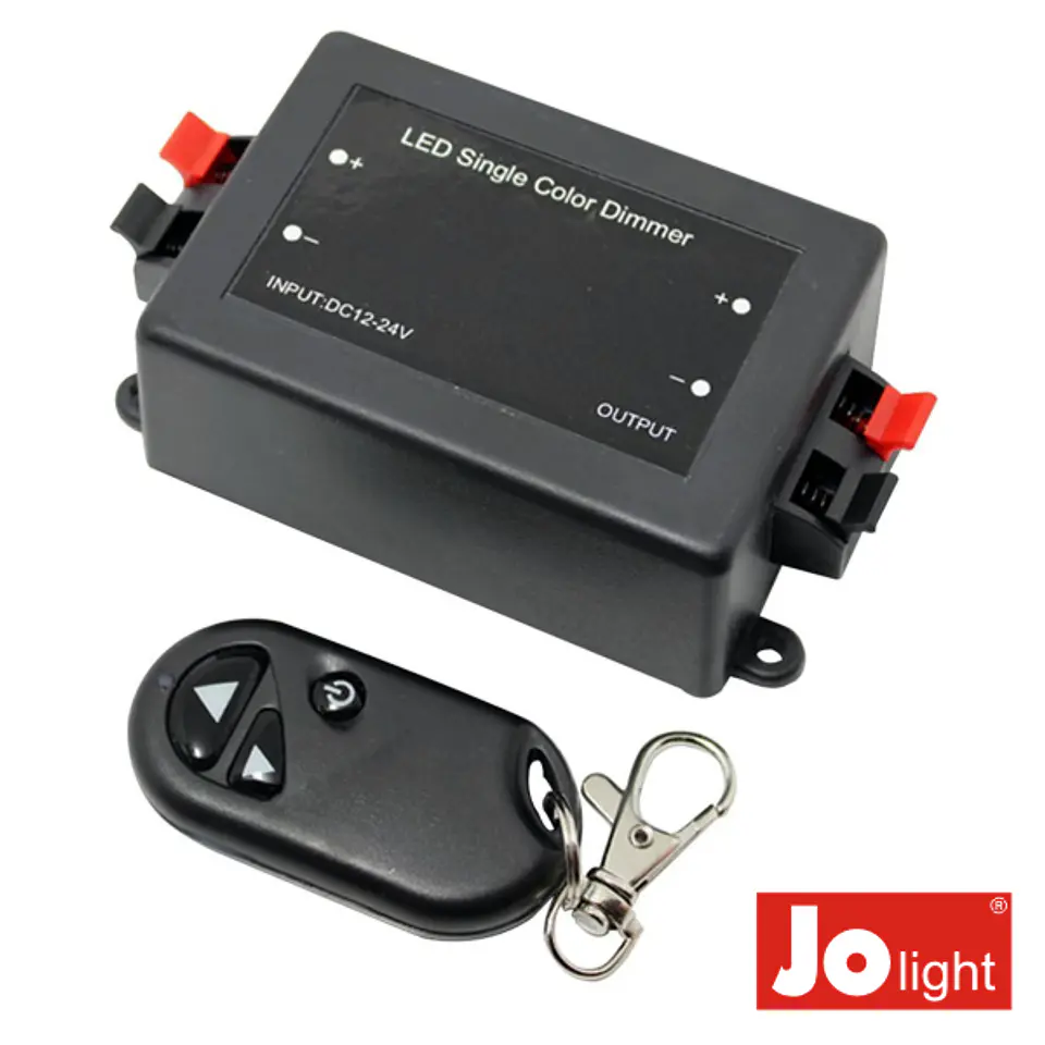 CONTROLADOR P/ FITA LEDS C/COMANDO 12/24V 1