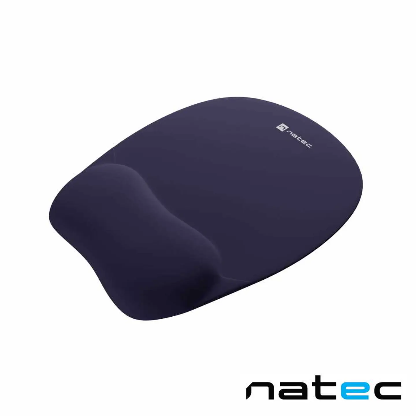 Tapete De Rato Ergonómico CHIPMUNK C/ Apoio Em Espuma Azul 1
