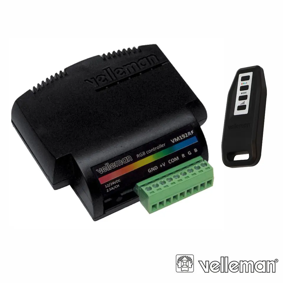Kit Controlador RGB VELLEMAN 1