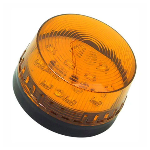 Sinalizador LED Intermitente Laranja 12V
