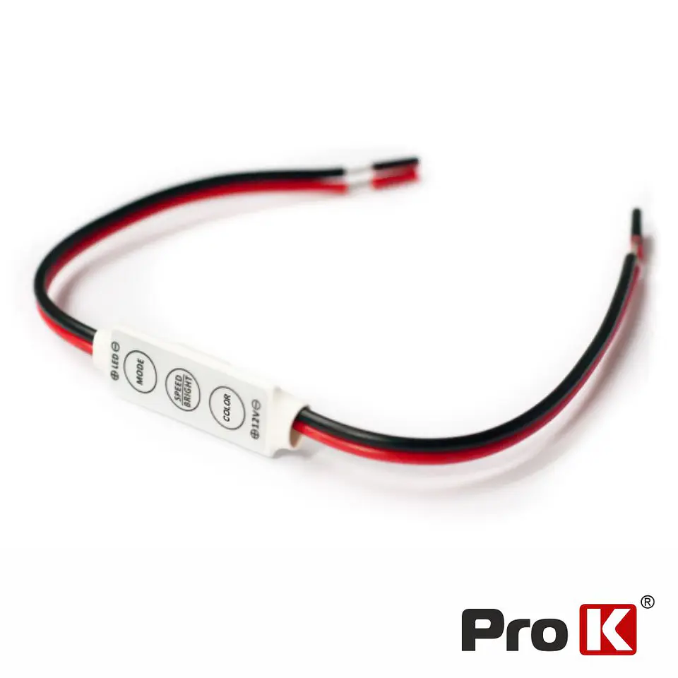 CONTROLADOR P/ FITA LEDS MONOCOR 12V PROK 1