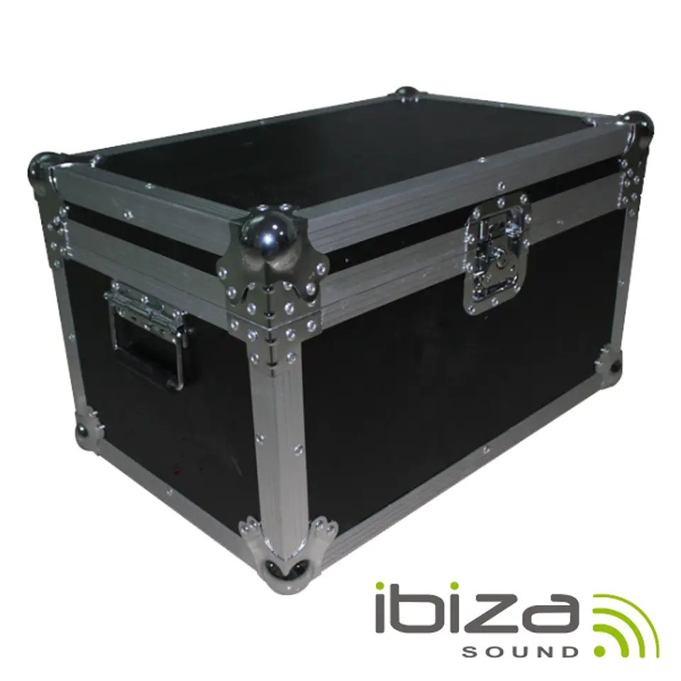 MALA TRANSPORTE DJ 2 MOVING HEADS ALUMÍNIO REFORÇADA IBIZA 1