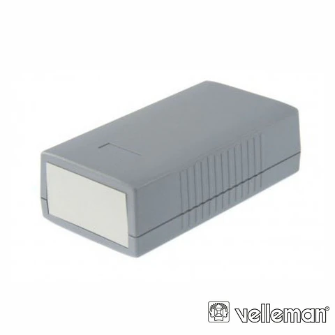 CAIXA ABS CINZA ESCURO 90x50x32MM