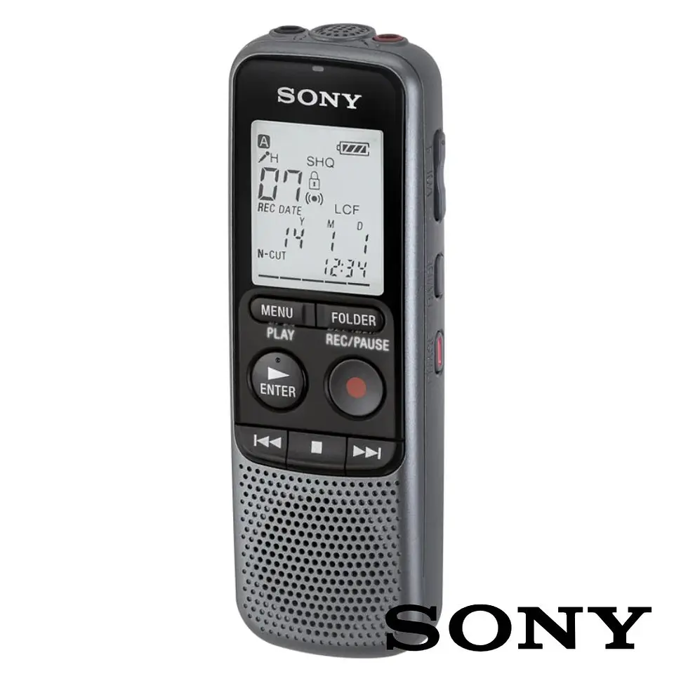 Gravador De Voz C/ LCD C/ Altifalante 4GB SONY 1