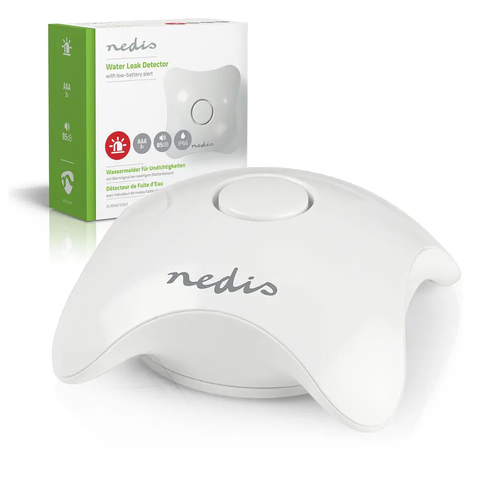 Detector De Água C/ Alarme NEDIS 1