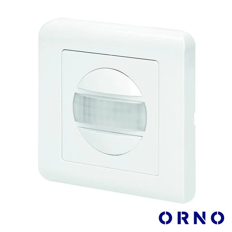Detector De Movimentos Pir P/ Encastrar Branco ORNO 1