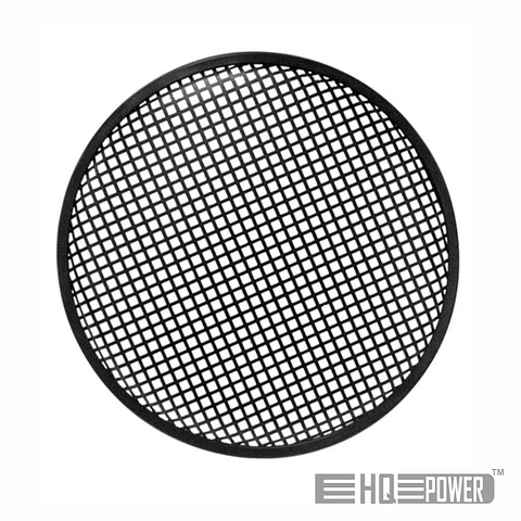 Grelha Metálica Preta 12" HQPOWER